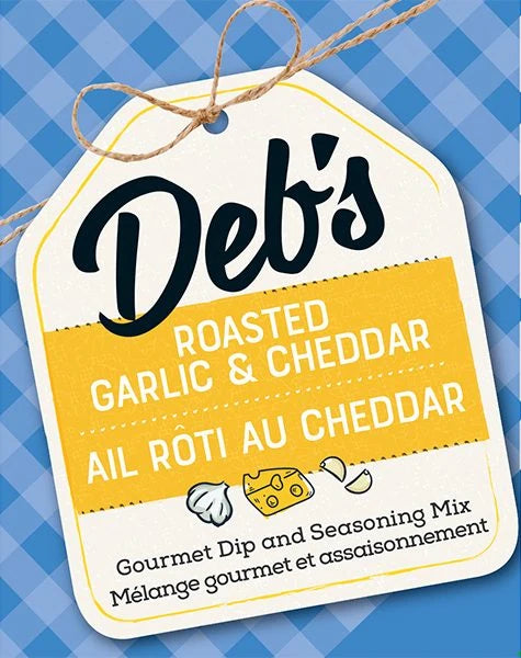 Deb's Roasted Garlic & Chedder Dip Mix