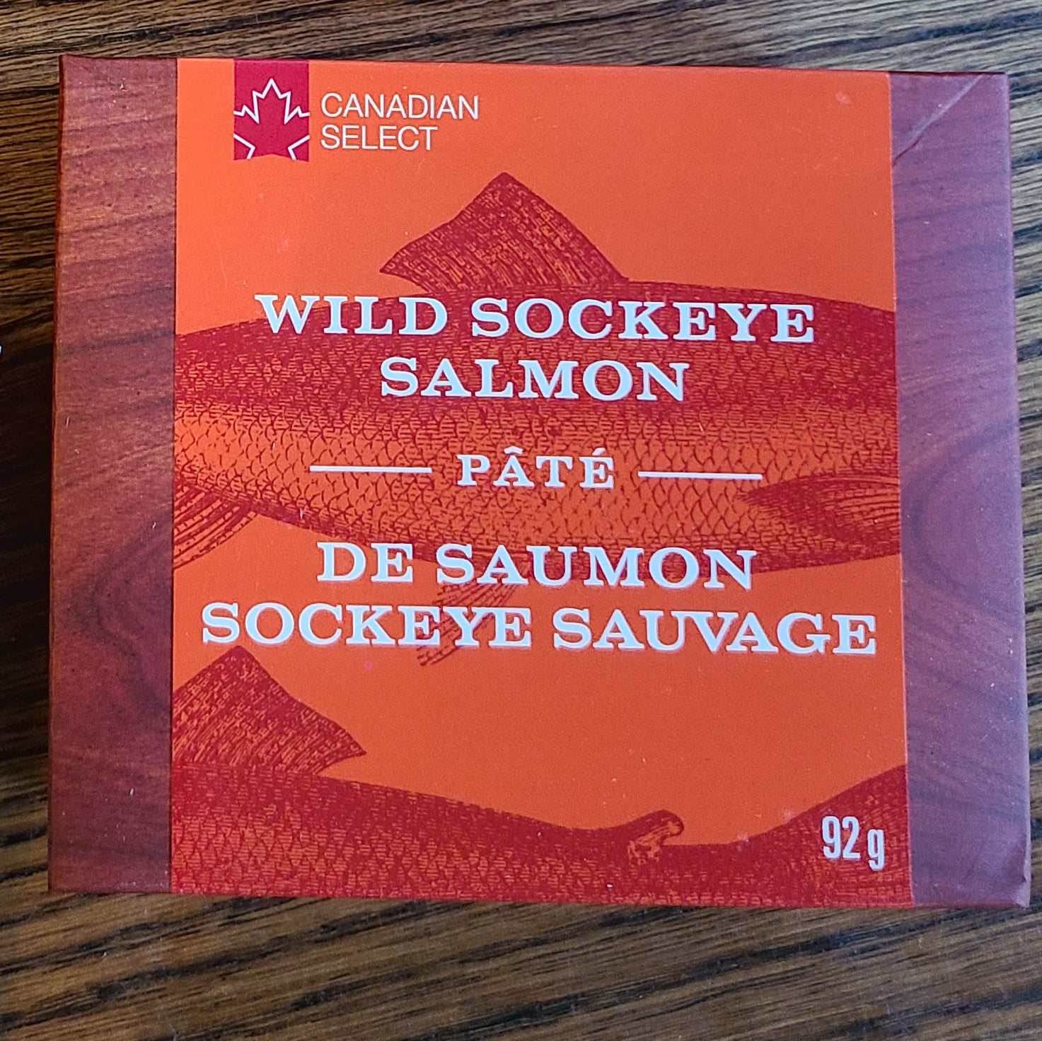 Canadian Select Wild Sockeye Salmon Pâté Spread